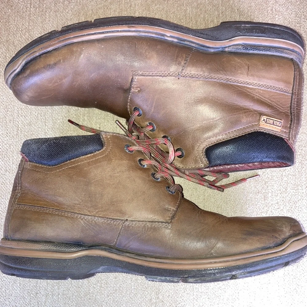 PIKOLINOS Toledo Mens Leather Ankle Boots Size EU 41/US 7.5-8